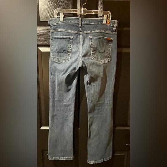 7 For All Mankind High Waist Bootcut Jeans - Picture 3 of 9